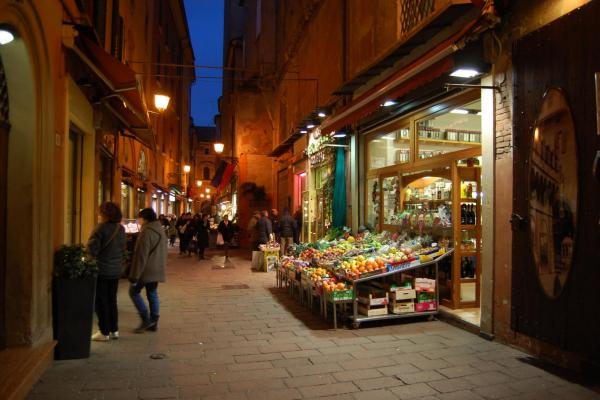 Bologna central market